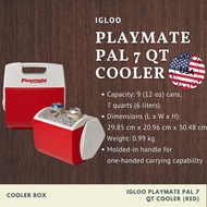 IGLOO Playmate Pal 7 Qt Cooler (Red)