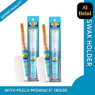 MISWAK AL KHAIRI NATURAL TOOTHBRUSH KAYU, MISWAK WITH HOLDER, MISWAK BOX