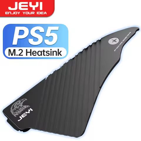 JEYI PS5 SSD Heatsink, Solid State Drive M.2 NVMe Heat Sink for Playstation 5 with Silicone Thermal 