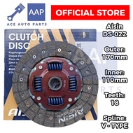 Aisin Japan Suzuki Multicab F6A Scrum Clutch Disc Clutch Lining V Spline DS-022