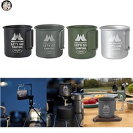 IP 300ML Camping Mug Aluminium Alloy Folding Cup Nature Hike Mug Ultra-Light Camping Travel Water Cu