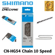 [Genuine] SHIMANO Deore Chain ICNHG54116I CN-HG54 MTB Chain (10 Speed) (116 link)