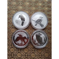 Australia Silver Coin - 2008 - 2012 Kookaburra 1oz