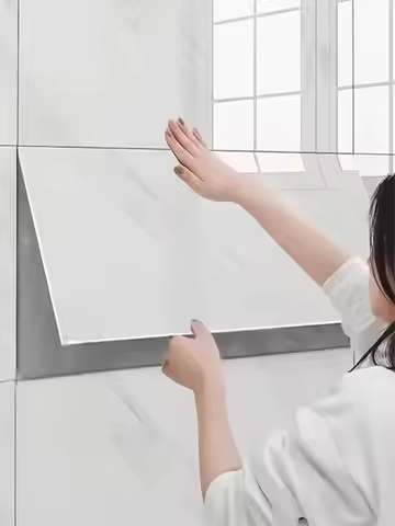 10-30Pcs 30cmx60cm Self-adhesive Marble Tiles Sticker Waterproof Floor Sticker PVC Tile Kitchen Bath