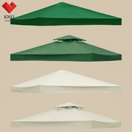 Garden Gazebo Top Cover 3x3M Canopy Replacement Pavilion Roof 1/2 Tier  for Outdoor Camping Garden S