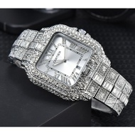 CARTIER CARTIER Tank Series Roman Scale Date Display Men's Watch Rui Watch Silver Dial Stainless Ste