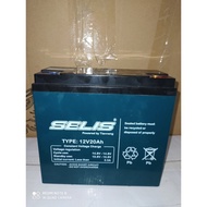 Battery 12v 20ah Selis (Delas Competition)