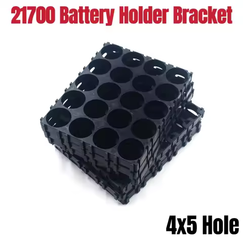 21700 Lithium Battery Holder Bracket Plastic Brackets 21700 Battery Bracket for 21700 Batteries 1x3/