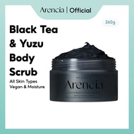 [Arencia] Fresh Cloud Body Scrub (Black Tea & Yuzu) 260g