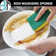 Sponge Basuh Pinggan Span Cuci Pinggan Dishwash Sponge Double Faced Scouring Pads