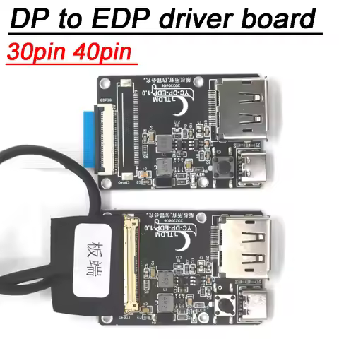 30PIN or 40PIN choosable DP To EDP Driver Module Board 2K 4K LED LCD Display Screen DP To EDP adapte