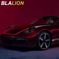 BLALION ไฟกระโปรงติดรถยนต์สตาร์ท-สแกน12V แบบไดนามิกเครื่องยนต์ริ้วสายไฟสำหรับวิ่งกลางวันไฟนำทางไฟตกแต่งบรรยากาศ W/ ฟิวส์