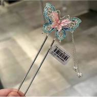 Hairpin~New Chinese Style Chinese Style Butterfly Hairpin Hanfu Hairpin Hairpin Hairpin Hair Accesso