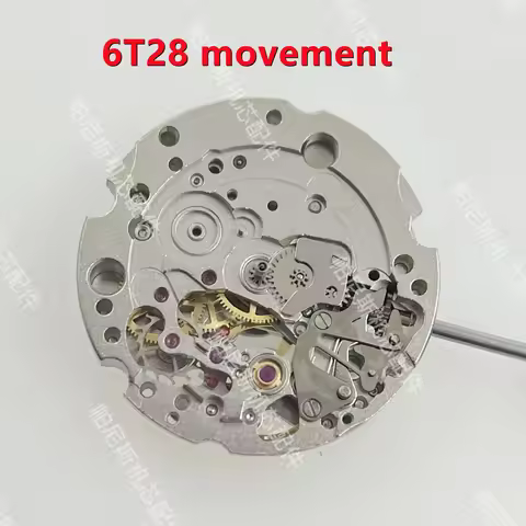 Miyota 6T28 Japan Original Automatic Mechanical Movement Female Wristwatch 21 Jewels Unadjusted Mech