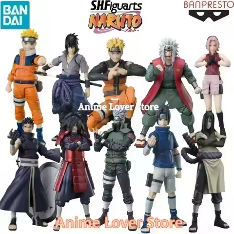 Bandai SHFiguarts SHF Naruto Uzumaki Naruto Uchiha Sasuke Madara Haruno Sakura Hatake Kakashi Jiraiy