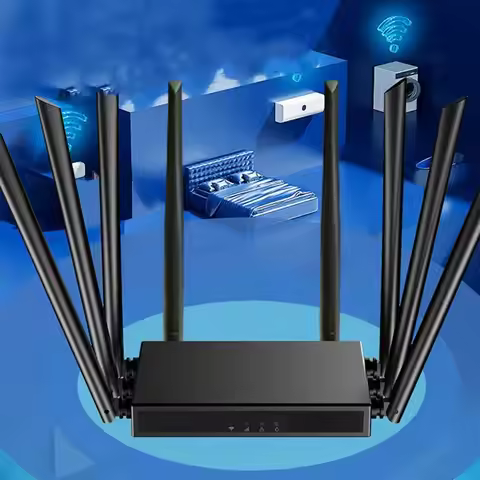 286Mbps New Modem Sim Card 8 Folded Antennas Unlimited Data 4G High Speed Support Hotspot Wireless R