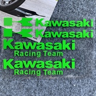 1 ชุด KAWASAKI รถจักรยานยนต์สติกเกอร์กระจกหน้ารถด้านข้างตกแต่งสะท้อนแสงสำหรับ KAWASAKI Ninja Z400 Z650 Z900 H2 250 ZX-4R 6R 10R 14R 25R