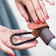 GANTUNGAN AZKASTR HOOKMO Baby Stroller Leather Hook Organizer Hanger - HO2