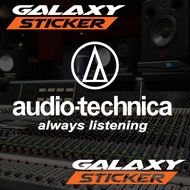 cutting sticker hardcase box sound system audio technica.stiker variasi alat musik audio technica