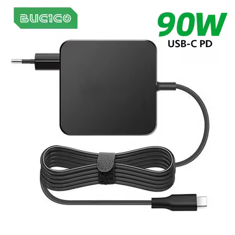 EU Laptop Adapter 90W 87W 61W USB-C Type C 65W Charger Power 20V 4.5A for MacBook Pro IPad HP ASUS L