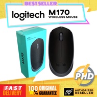 Logitech M170 Wireless Mouse, 2.4 GHz with USB Nano Receiver, Optical Tracking, 12-Months Battery Li