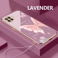 Casing For OPPO A93 A94 A95 A96 4G A96 5G A98 Butterfly Elegant Soft Silicone Lens Protection Cassin