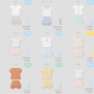 NOUS SS25 - Nous short sleeve set for boys and girls from birth to 1 year old - 50B - 0M 3M 6M 9M 12