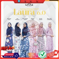 💎SNN XS-5XL BAJU KURUNG IRON LESS Luvla Kurung Pahang Laura 6.0 BAJU KURUNG PLUS SIZE BUNGA Baju Kurung tanpa Gosok BF