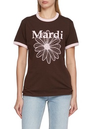 MARDI MERCREDI FLOWERMARDI RINGER T-SHIRT