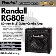 Randall RG80E 80-watt 1x12" Guitar Combo Amp