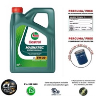 3437066 Castrol Magnatec 5W30 fully synthetic engine oil (4 liter)