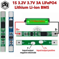 1/5/10PCS 1S 3.2V 3.7V 3A LiFePO4 / Lithium Li-ion BMS PCM Battery Protection Board Pcm For 18650 32