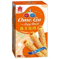 【義美】義美 Ome.Ga蛋捲(芝麻口味)180gx12盒