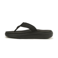 [JILL BY JILL STUART] Logo Flip Flops All Black | Comfortable Platform | Casual Summer Slides