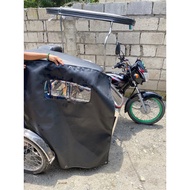 ✠✠✠Leather and Plastic Tricycle Door Cover/Trapal for Passenger Side / Sidecar Cover for Tricycle