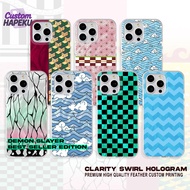 Glossy Case Embossed Image Smart 8 9 HOT40 HOT30i NOTE30 NOTE40 NOTE50 CH624 Demon Slayer Haori Kimo