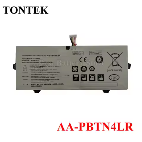 AA-PBTN4LR BA43-00 Laptop Battery For Samsung NP940X5M-X02US NP940X3M-K01US NOTEBook 9 PRO 15 NP940X