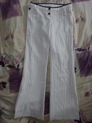 楹 ~ 正品 FASHION SHOW 流行秀 彈性棉質 寬管褲 size: XS