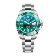 Glenn Pindu Gradient Blue Third Generation Diving Mens Fully Automatic nical Watch Strong Luminous W