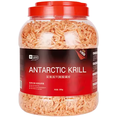 Pet Food Fish Tank Kio Arowana Feed Freeze-dried Shrimp Antarctic Krill Aquariums & Accessories Fish