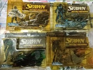 再生俠 Spawn Nitro Riders 絕版玩具模型連電單車