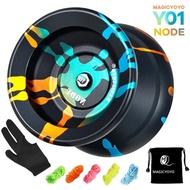 Magic Yoyo V3 YOYO อลูมิเนียม Professional Yoyo ที่ดีที่สุดไม่ตอบสนองหรือตอบสนอง Yoyos รถเข็นเด็ก yo