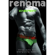 NEW - RENOMA BRAND UNDERWEAR 3-PIECES BRIEF ENERGY (RANDOM COLOR)