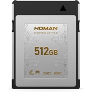 Homan CFexpress 4.0 Type B Premium Memory Card - Genuine Product