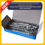 Metal File Fastener | 50PCS Set Premium Metal Paper File Fastener Base 2 Hole Binder Clip | 铁装订夹