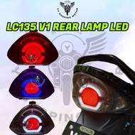 YAMAHA LC135 V1 REAR LAMP LED LC135 LAMPU BELAKANG MATA GABAN LC135 MODIFY LED LIGHTS PNP LC 135 V1 