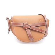 【二手】 LOEWE單肩包 Gate Bag Mini 321.12.U62ブラウン皮革 Gate Bag Mini 女款二手 B