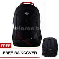 Polo USA - North America Laptop Backpack - Black + Raincover