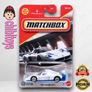 Matchbox 2004 Maserati MC12 White Diecast Supercar Exotic Car