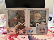 Hololive Nendoroid 黏土人 白上吹雪 1821 & 大神澪 1856